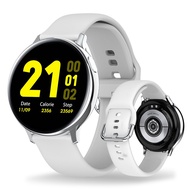 Smartwatch สมาร์ทวอทช์ 2021New S20 ECG Sport Smart Watch Men Women Full Touch Screen IP68 Waterproof Heart Rate Monitor Blood Pressure White SmartwatchSmartwatch สมาร์ทวอทช์ White