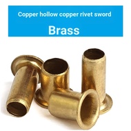 3068 > [M3.5 M4 M5 M6] Copper Hollow Copper Rivets Corn Rivets Copper Pieces Single Tube Machine Cir