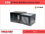 ST Rack Wall Mount Server Rack 15U (Perforated/Perspex) (ST-WM1565)