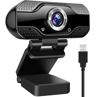 Toyuugo 1080P Full HD Webcam, PC Web Cam Laptop Plug and Play Computer Web Camera with Microphone Wide Angle Lens &amp; Larg