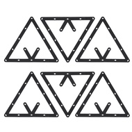 [Ship in 24h] Magic Ball Rack, Triangle 7.1x9.4in 6Pcs/Set Lightweight Billiard Holder, for 8 Ball, 