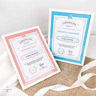 CUSTOM CERTIFICATE - BOYFRIEND/GIRLFRIEND award birthday card custom card