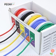 PEONYSG Flexible Silicone Wire 24/22/20/18AWG  Useful Stranded Cable