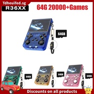 [In Stock]R36XX Handheld Retro Game Console 64G 20000+Games 3.5 Inch Screen  Linux Portable Pocket V