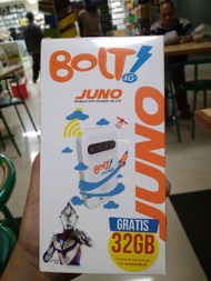 modem wifi 4g kartu Smartfren dan Telkomsel BOLT JUNO UNLOCK 4G Gratis Perdana Smartfren Kuota 5GB