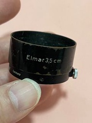 Leica Leitz 3.5cm elmar black paint hood