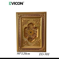 Ornamen Lampu Besar 90 x 120 /Ornamen Plavon Pvc / Ornamen Plafon PVC