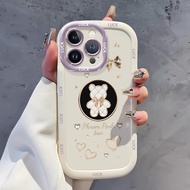 Case iPhone 14 14 Pro 14 14 Pro Max 15 Pro 15 Pro Max Silicon Case Creative Rose