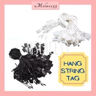 100pcs Hang String Tag | Price Tag String | Label Baju | Cloth Tag | and Cards ​Hang Tag