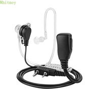 WHITNEY PTT MIC Headset Two Way Baofeng UV-5R BF-888S CB Air Guidance Headset Walkie Talkie Accessor