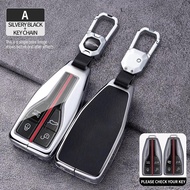 Metal Car Remote Key Case Cover Shell Housing Holder Chain Fob For Hongqi New H5 HS5 HS3 HS7 H6 H9 H