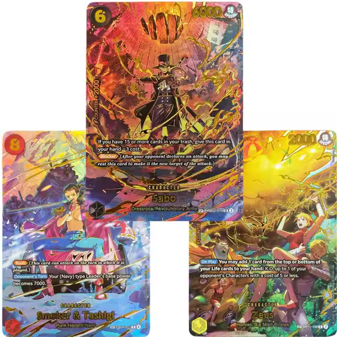 Proxy ONE PIECE SP Card EB04 Smoker Tashigi Sabo Zeus English TCG Anime Cards
