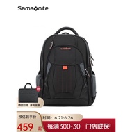 QM Samsonite(Samsonite)Backpack Business Computer Bag Multi-Functional Men's Backpack Travel Large Capacity Sports Brea