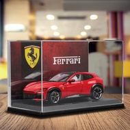 Bimagao 1:25 Ferrari FUV Purosangue Diecast Model Car Toy Realistic Alloy Vehicle Gift for Men Colle