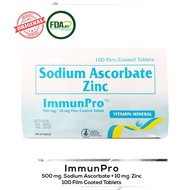 ImmunPro Vitamin C + Zinc (100% Authentic)