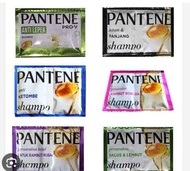 sampo Pantene renceng shampoo Pantene isi 12 pcs