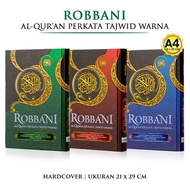 Al Quran Robbani Besar A4, Al Quran Perkata-Tajwid Warna