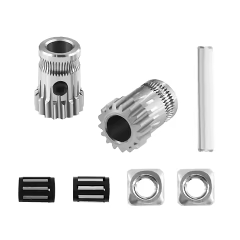 Drivegear Kit Dual Drive Gear Extruder Kit Cloned Btech Upgrade For Extruder For Prusa i3 3D Printer