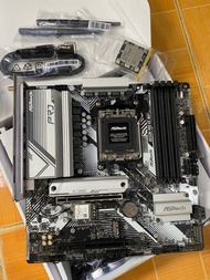 Combo Main + chip AM5 Asrock B650M Pro RS Wifi DDR5 Fullbox BH 2/2027 + R5 7500F traynew BH 3 năm