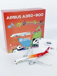 400 NG1: Sichuan Airlines Airbus A350-900 Panda V B-32F8 Aircraft Model Alloy Simulation Pendant
