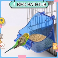 Renna's Bird hanging bathtub Cage Bathroom Parrot Cage Pet Cage Bird Accessories Pet Bathtub
