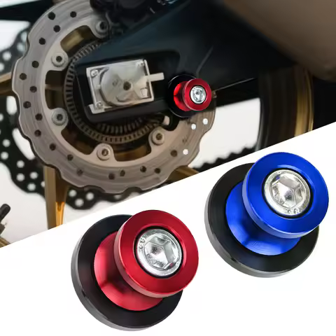 Motorcycle Swingarm Spools 6MM 8MM 10MM Rear Stand Screws Sliders For Kawasaki Ninja 650 Z900 Z650 Z