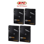 Hard Drive Mounted In Samsung 870 Evo 4TB / 2TB / 1TB / 500GB 2.5 Inch SATA III SSD Write 530MB / s Read 580MB / s (Black)