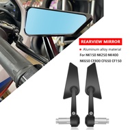 For NK150 NK250 NK400 NK650 CF800 CF650 CF150 universal motorcycle side rearview mirror Adjustable H
