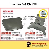 RXZ MILI ( 55F-F473T & 5PV-F473R ) Cover Black Lid Tool Box Set / Plastic Penutup Hitam Kotak Spanar