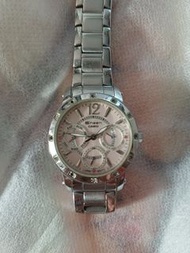 Casio Sheen 粉紅色女裝手錶