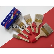 Thick Bristle Paint Brush - ALPHA - [1/2"] / [3/s4"] 1"/s 1.5"/s 2"/s 2.5"/s 3"/s 4"/s - Unit Price 