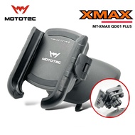 MOTOTEC MT-XMAX QD01 Plus ชุดที่จับโทรศัพท์สำหรับมอเตอร์ไซด์ รุ่นปลดเร็วกันสะเทือนพร้อมครอบแฮนด์ XMA