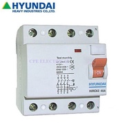 Hyundai HIRC63 63A 4P RCCB ELCB 300mA