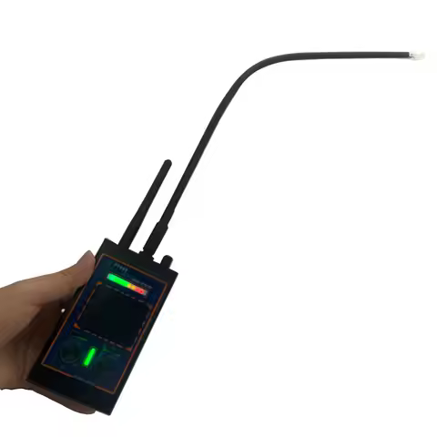 Intelligent Anti - Spy Detector, Detect RF Signals/Cameras/GPS, Ensure Privacy in Hotel/Work/Car
