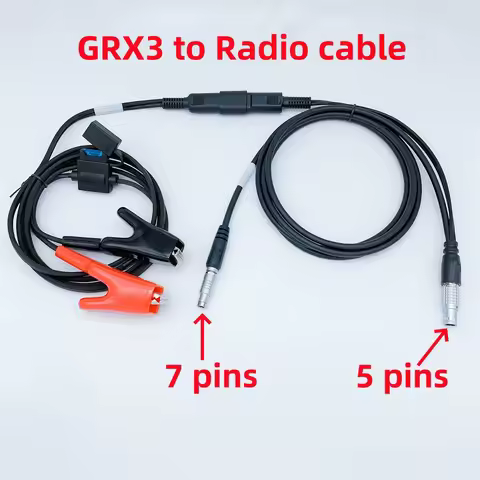 Brand new data power cable Applicable to SOKKIA GRX3 GNSS to ADL ADLP-2 TDL PDL Radio and battery
