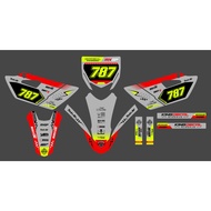 DECAL YZ 85 NEW BEBEK STANDARD YZ 85 STICKER/ RBT DECAL/ GTX DECAL/ RBT 4 STICKER