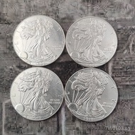 Various Years of American Liberty Silver Dollar Skull Coins, Blowable Silver Dollars of Different Ye