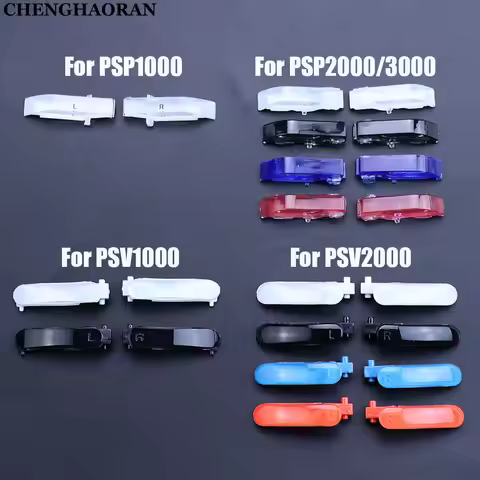 1Set Replacement For PSP1000 2000 3000 L R Trigger Button For PS Vita PSV 1000 PSV200 Left Right LR 