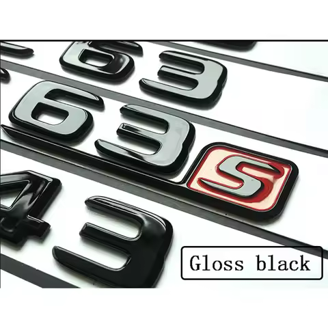 Car Trunk Words Logo Badge Emblem Decals Sticker For Mercedes Benz GLB GLB35 GLB180 GLB200 GLB220 GL