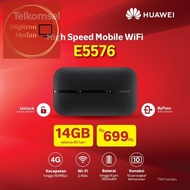 Modem Wifi Huawei E5576 Unlock 4G Free Tsel 14gb Resmi