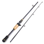 Sougayilang COD Joran pancing putar/casting 1.8M 2 bagian pancing Bass Pike Gagang Gabus 5-10lb jora