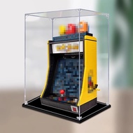 Acrylic Display Box For Lego 10323 PAC-MAN Arcade Figurine Case Transparent Storage Box