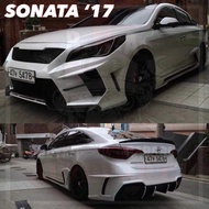 Hyundai sonata 2012 - 2021 SJX bodykit body kit front side rear bumper skirt lip spoiler diffuser co