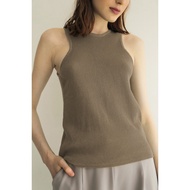 [ Ready] Eesome Yara Tank (Green, Lilac, Off White, Taupe, Ash Brown,