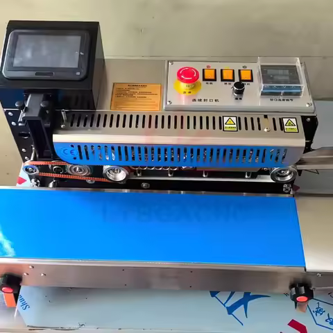 All-in-one Sealing/counting Machine Inkjet Printer Wider Version Optional for Packaging Sealers Code