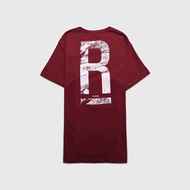 Roughneck T403 Maroon Scratch Tshirt / Roughneck 1991 T-shirt / Roughneck Shirt