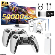 ✈♥4K TV Game Stick M15 Video Game Console Built-in 40000+/50000 Games 128G Handheld Game Player Wire
