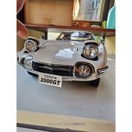 1/10 Diagostini Toyota 2000GT Deagostini Toyota Toyota 2000GT 1/10 Alloy Assembled Car Model