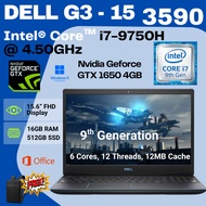Gaming Laptop Dell G3 3579 , G3 3590 Core i7-9750H 9th Generation NVIDIA Geforce GTX 1060 Max 6GB 32