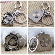 HUIMAO Spinning Rotor Keychain, Smooth High Playability Automotive Engine Rotary Keyring, Bag Charm 